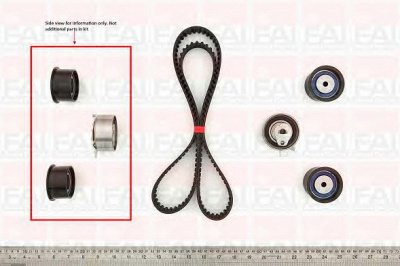 FAI AUTOPARTS tbk54 -  Комплект ремня ГРМ